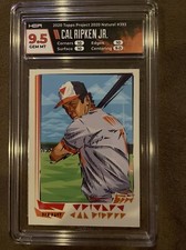 Topps Project 2020 CAL RIPKEN JR., NATUREL #393, HGA 9.5 GEM