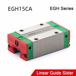 qty 1 EGH15CA HIWIN blocco guida lineare cuscinetto guida guida guida EG15 CNC router - Foto 1 di 8