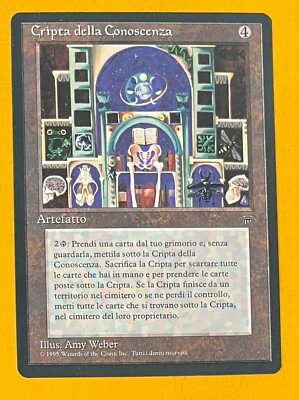 MTG KNOWLEDGE VAULT Legends (Italian) (OldManMTG 009-374) - Image 1 of 3