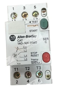 Allen Bradley AB 1.0-1.6A Motor Starter Circuit Breaker Contactor 140-MN-0160 /C - Picture 1 of 5