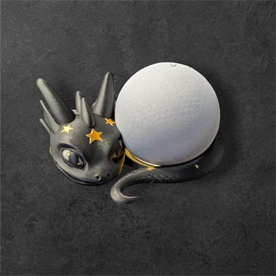 Echo Dot 5 Halter Sternendrache | PLA Ständer für Amazon Alexa Dot 5. Gen | Deko - Bild 1 von 4