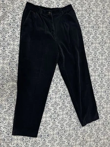 Pantalones de pana vintage LL Bean para mujer talla 14/medio/azul alto - Imagen 1 de 4