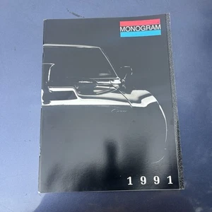 Distributore catalogo brochure negozio al dettaglio modellini monogramma vintage 1991 - Foto 1 di 6