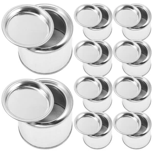 10 Stück Metall Farbdose Mehrzweck Vorratsbehälter leer Pigmentbehälter - Bild 1 von 12