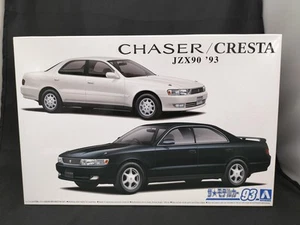 Aoshima Toyota JZX90 Chaser Cresta Avante Lucent/Tourer 1:43 Modellbausatz Neu - Bild 1 von 10