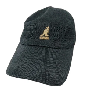 Cappello Kangol Tropic VentAir Spacecap Nero Flexfit Uomo Vintage - Foto 1 di 5