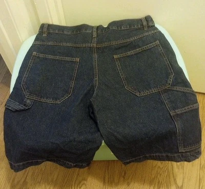 Northwest territory 32" Denim Med Blue Carpenter Jean  Shorts Mens - Image 1 of 4