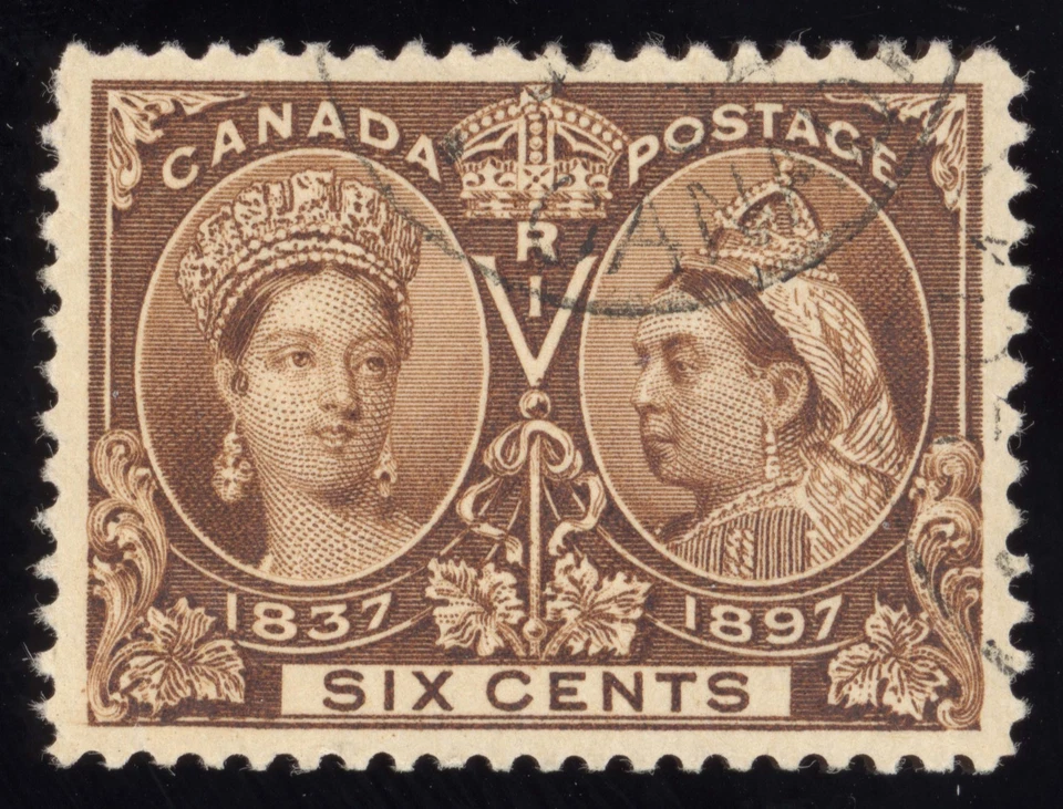 Canadá Scott 55 Lote Usado E375 sellos bhmstamps Foto 1 de 2