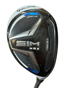 TaylorMade Sim Max Rescue 25° 5 Hybrid Ventus 6 R Flex Shaft Crossline Grip - Picture 1 of 10