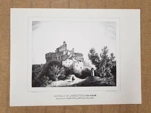Castello di Moncrivello Vercelli Monarchia di Savoia E. Gonin F. Doyen Ristampa - Picture 1 of 1