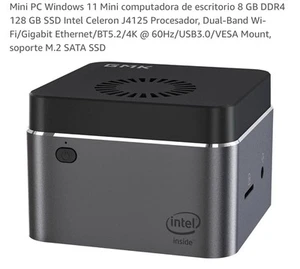 Gmk Mini PC Description On Pic Used Works Perfect It’s OK Good Conditions - Picture 1 of 3