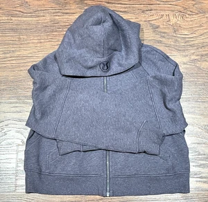 NEW Lululemon Scuba Oversized Full-Zip Hoodie Heathered Nighfall (2025 Rel) M/L - Picture 1 of 10