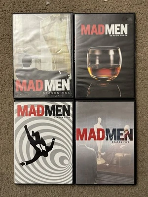 Mad Men Series DVD set Seasons 1 3 4 5! FREE SHIPPING - Image 1 of 2
