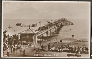 EFX 1931 Postcard, The Pier, Sandown, Isle of Wight - Picture 1 of 1