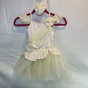 Disfraz de baile Weissman SC The Love We Share ballet patinaje sobre hielo concurso Showtime - Imagen 1 de 7