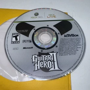 Guitar Hero II 2 Microsoft Xbox 360 2007 solo disco - Imagen 1 de 3