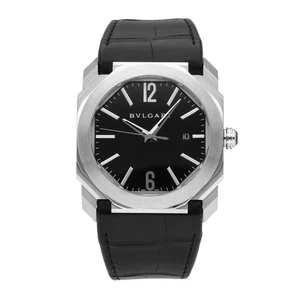 Reloj automático para hombre Bulgari Octo Solotempo esfera negra 41,5 mm 101964 - Imagen 1 de 11