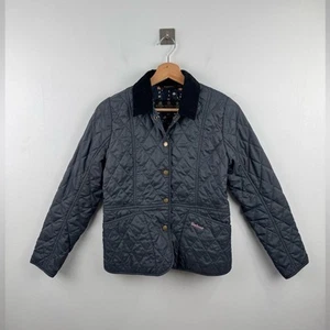 Barbour Girls Printed Liddesdale Quilted Jacket Size Large (10/11) - Picture 1 of 5