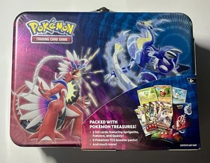 (Sellado de fábrica) Koraidon y Miraidon Coleccionista Cofre del Tesoro Lata 2023 Pokémon - Imagen 1 de 9