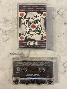 Red Hot Chili Peppers Cassette Tape Blood Sugar Sex Magik 1991 - Picture 1 of 3