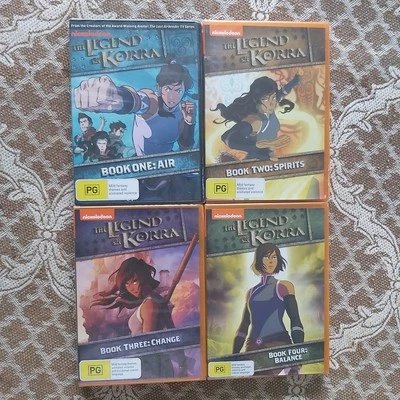 Legend Of Korra - Complete Series : Books 1 - 4 - DVD - Region 4 - New/Sealed - image 1 of 4