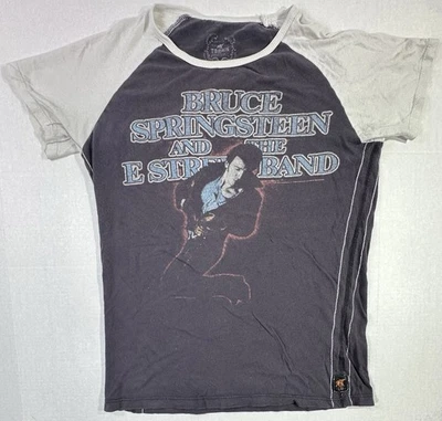 Camiseta gráfica vintage raglán Bruce Springsteen E Street Band para mujer S Trunk Ltd Foto 1 de 4