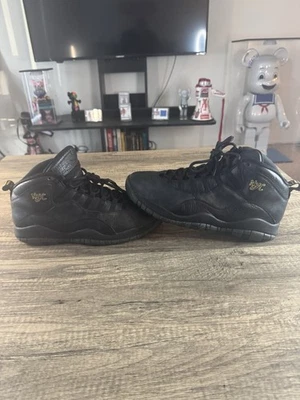 耐克 Air Jordan 10 男式复古自由女神雕像鞋 705178-045 尺码 11 — 第 1/4 张图片