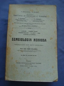 Medicina Achard Levi Leri E Altri Semeiologia Nervosa 1913 - Picture 1 of 1