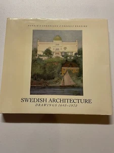 Swedish Architecture Drawings 1640-1970 Hendrix O Andersson & Fredric Bedoire - Picture 1 of 24
