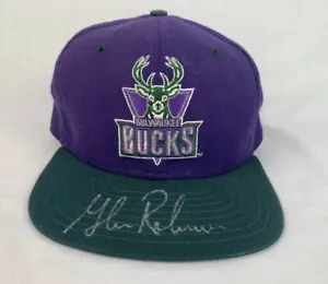 Vintage Milwaukee Bucks Mütze Snapback NBA Basketball New Era Cap signiert 90er - Bild 1 von 10