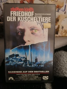 VHS Rarität: STEPHEN KINGS  FRIEDHOF DER KUSCHELTIERE  (1989)   ab 18 UNCUT - Bild 1 von 4
