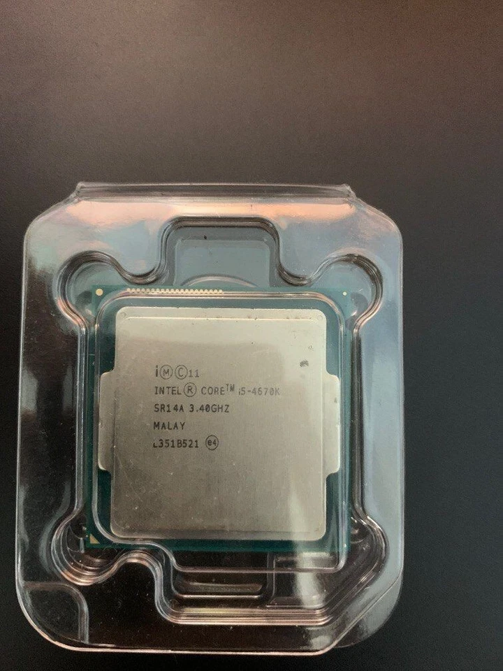 CPU PROCESSORE INTEL I5 4670K 3,80 GHz 6 MB SR14A SOCKET LGA 1150 OFFERTA - Immagine 1 di 1