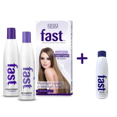 FAST Hair growth Shampoo and Conditioner + Scalp Tonic Treatment Bestseller - Image 1 of 4