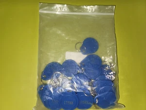 25 Proximity Key Fobs for ProxKey ISOProx 1346 26-bit 125 kHz Programmed NEW - Picture 1 of 3