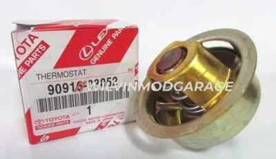 Genuine Thermostat 1980-2006 Toyota Land Cruiser 90916-03052 Made in JAPAN OEM - Image 1 of 4