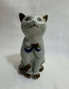 El Palomar Mexican Ceramic Cat Figurine - Made in Mexico Pottery Figure - Picture 1 of 7