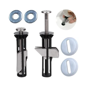 Universal Toilet Seat Bolt Kit,Screws,Quick Release,Easy to Install- Toilet Seat - Picture 1 of 5