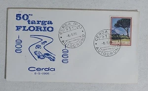 I130748 /21 Busta Primo Giorno - 50° Targa Florio - 8-5-1966 - Picture 1 of 4