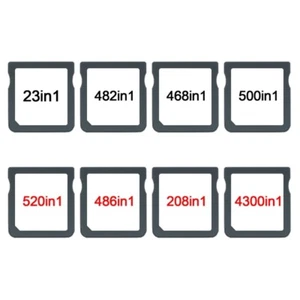 Card 23in1/482in1/468in1/500in1/520in1/486in1/208in1/4300in1 Gaming Card - Picture 1 of 15