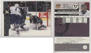 2001-02 Pacific Jean-Sebastien Giguere #4