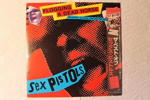 Sex Pistols - Flogging A Dead Horse Japanese re Virgin LP obi 1983 - Imagen 1 de 1