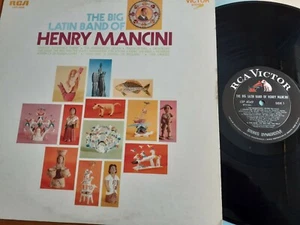 60s Jazz Lp HENRY MANCINI - THE BIG LATIN BAND OF - RCA VICTOR - Picture 1 of 2
