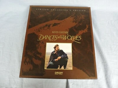 Dances With Wolves Laserdisc Box Set w/ Book, Color Lobby Cards & Soundtrack - Image 1 of 4