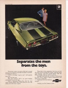 Rare 1970 Chevy Camaro Z28 Print-Ad / Great Art - Picture 1 of 1