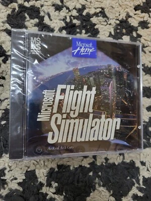 Microsoft Flight Simulator 1995 CD-ROM, Factory Sealed - Image 1 of 4