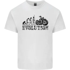 Evolución De Camiseta De Algodón Para Hombre Motociclista - Imagen 1 de 101