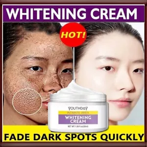 Dark Skin Permanent Bleaching Cream Whitening Brightening Lightening 50ml - Picture 1 of 14