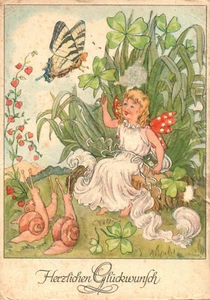 AK* Herzlichen Glückwunsch (AB)70036 - Bild 1 von 2