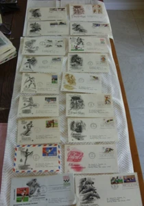 set of 19 assorted olympic FDC covers and postcards 1972-80 - details below - Picture 1 of 13