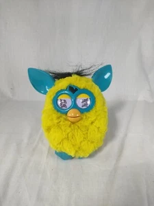 Hasbro Furby Lightning Zap gelb und türkis 2012: interaktives Haustier - funktioniert - Bild 1 von 7